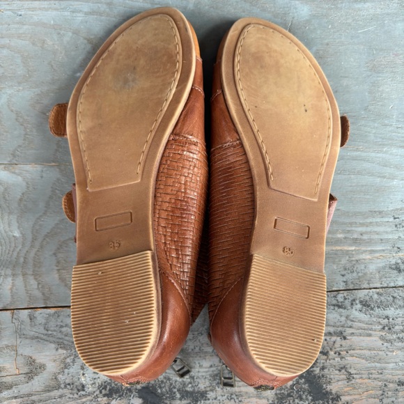 Mix Mooz Althea gladiator brown leather sandals | size 8.5 - Picture 5 of 8